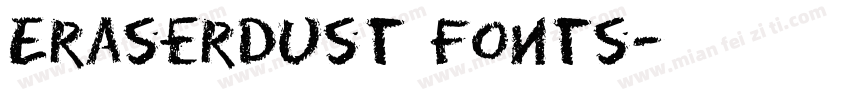EraserDust fonts字体转换